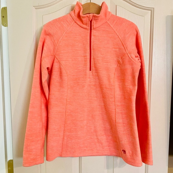 Mountain Hardwear Jackets & Blazers - EUC Mountain Hardwear Snowpass Quarter Zip Fleece Pullover Sweater/Jacket